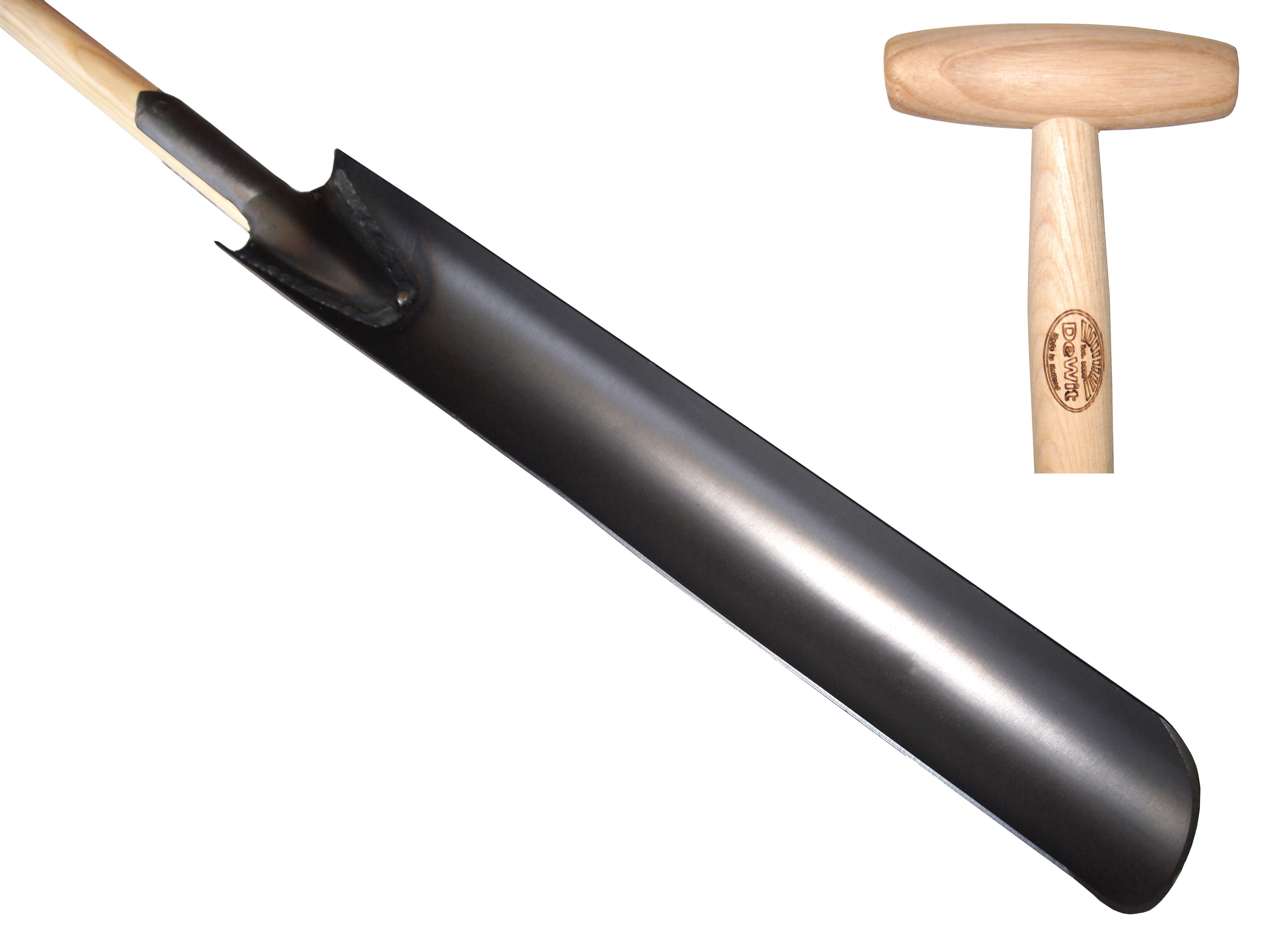 Boordraineerspade de Wit blad 60 cm