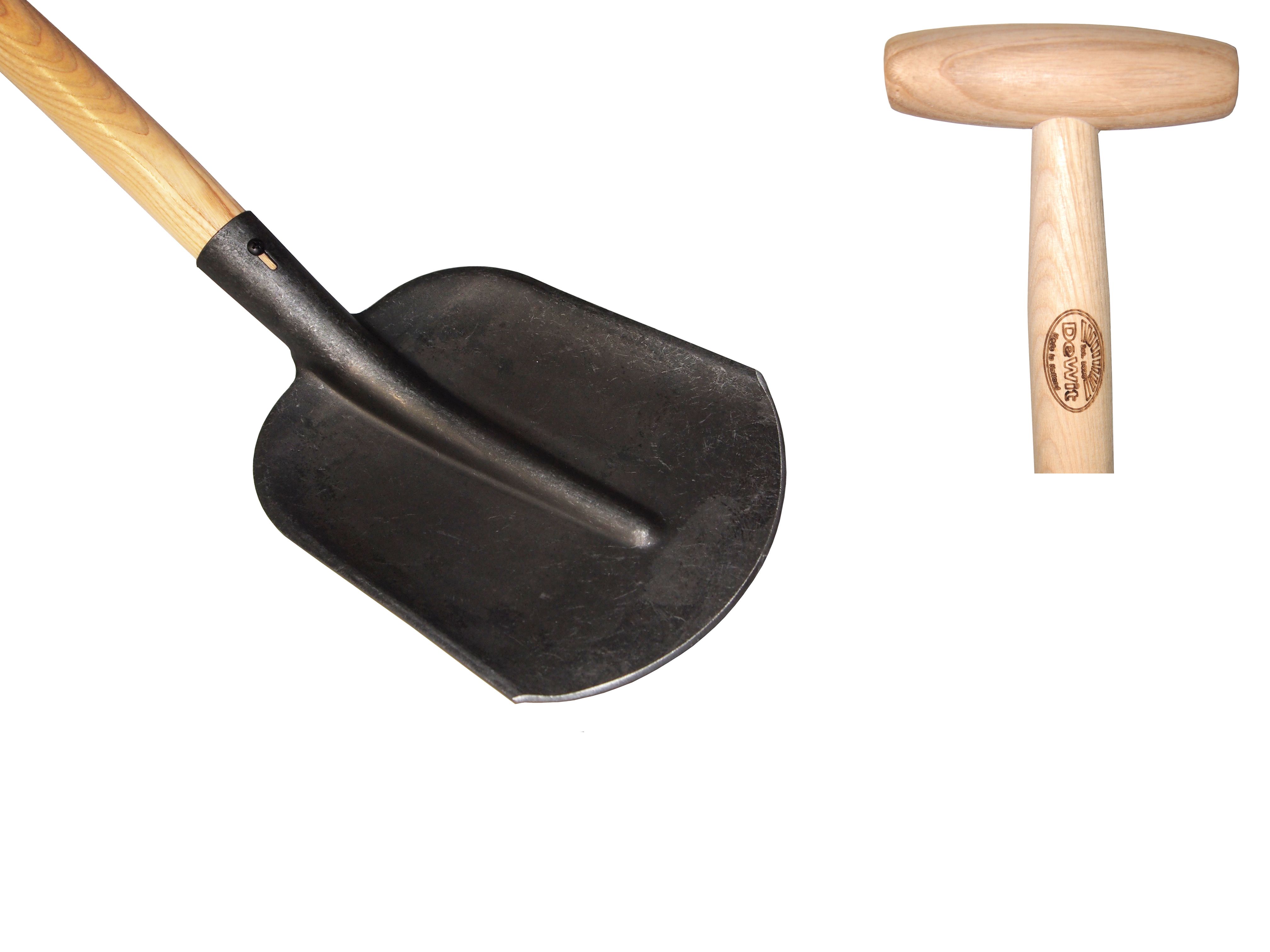 Schop de Wit met steel 110cm