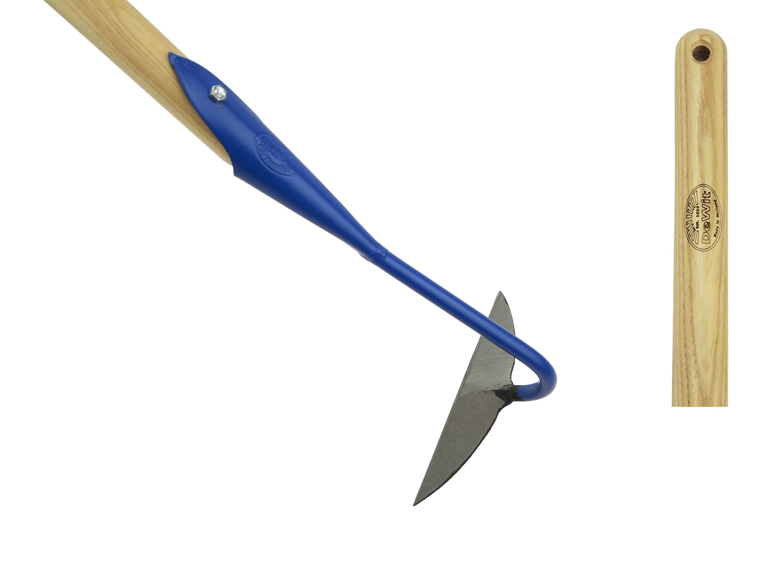 Hak halve maan 16cm 170cm steel de Wit