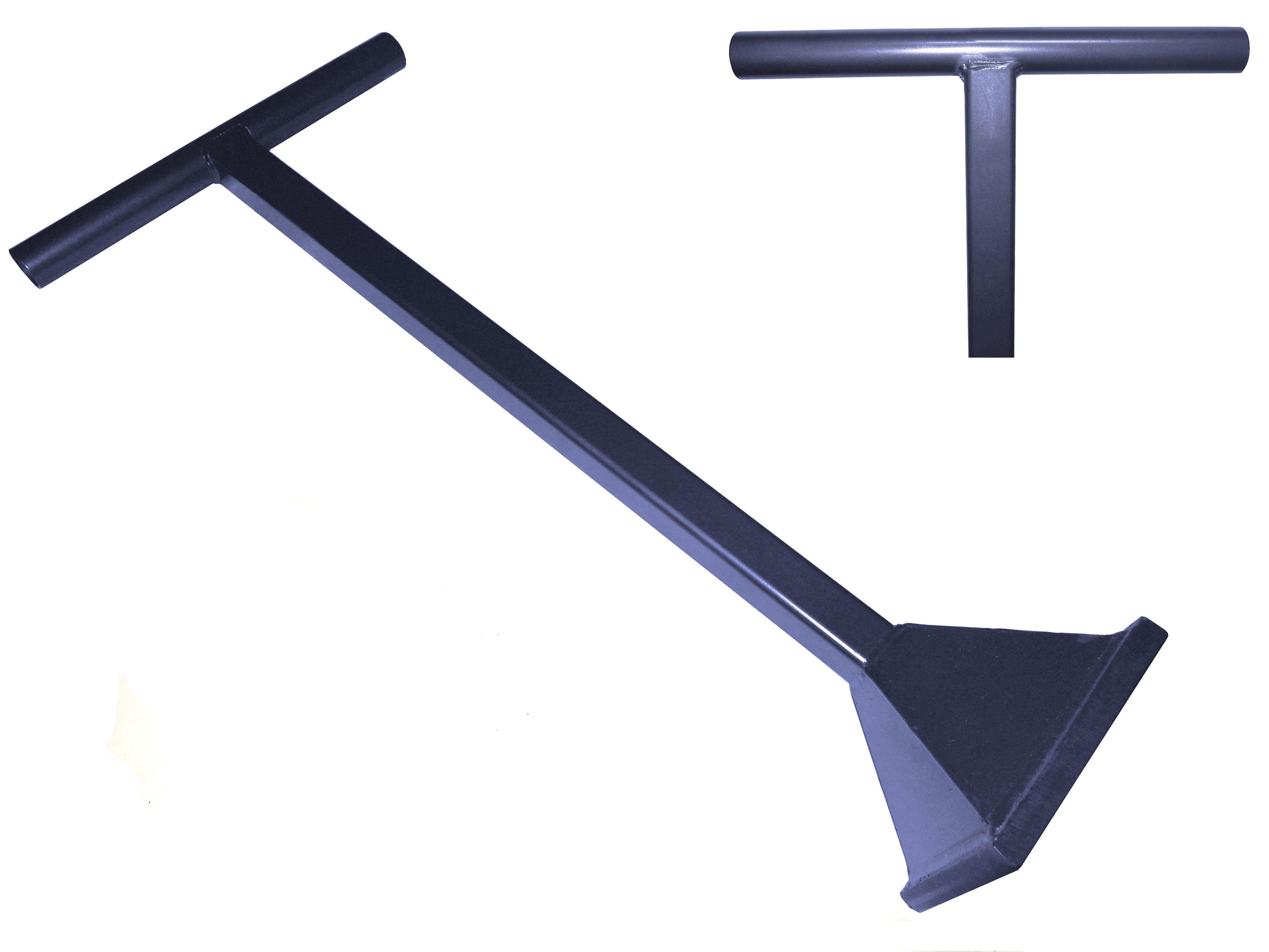 Asfaltstamper staal de Wit