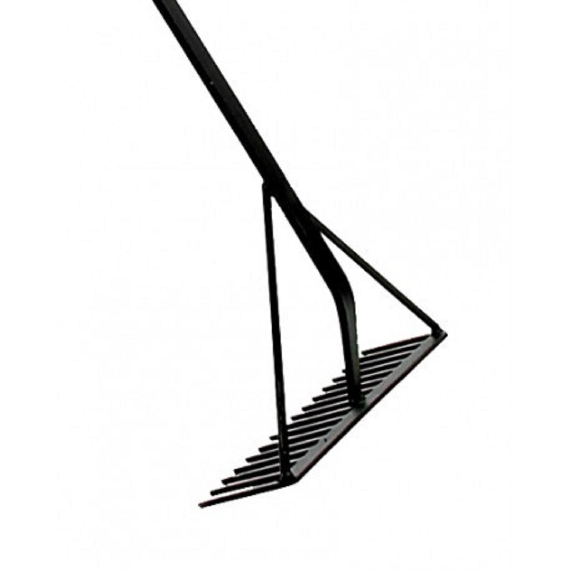 Asfalthark de Wit 16 tanden versterkt - 170cm steel