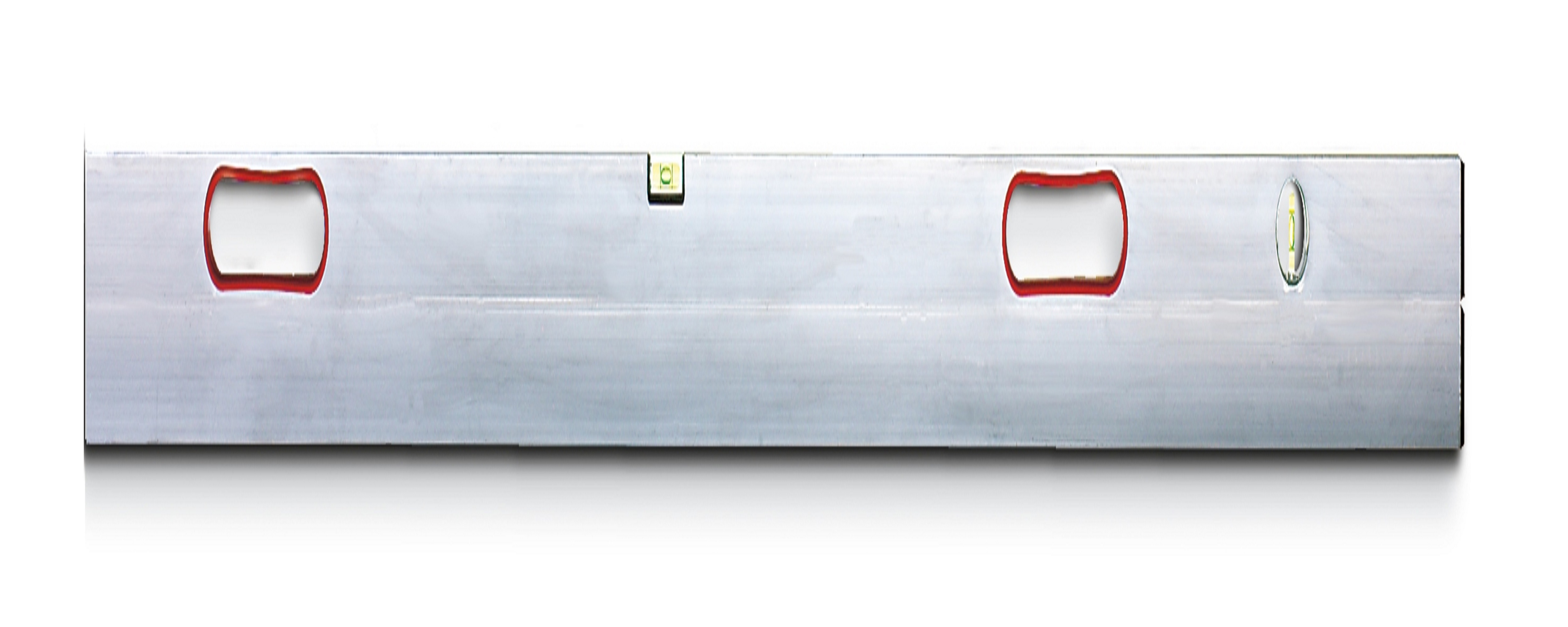 Strijklat 150 cm met handgrepen met 2 libellen