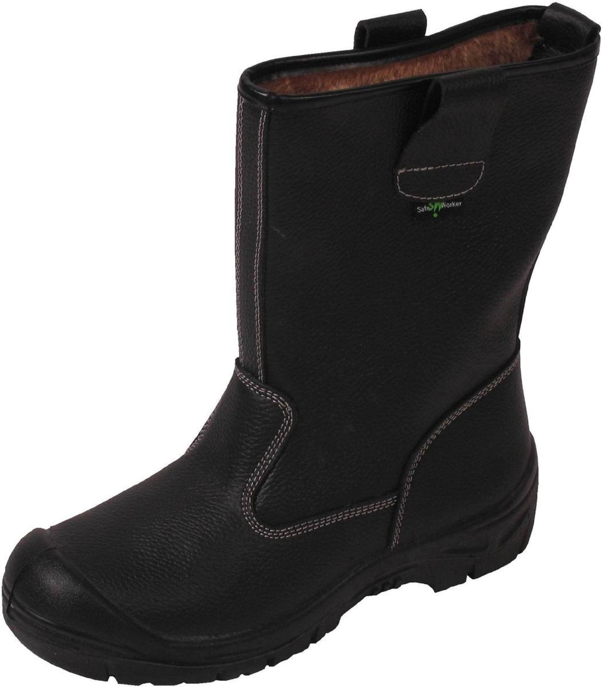 Werklaars SW Eem zwart gevoerd kruipneus maat 38