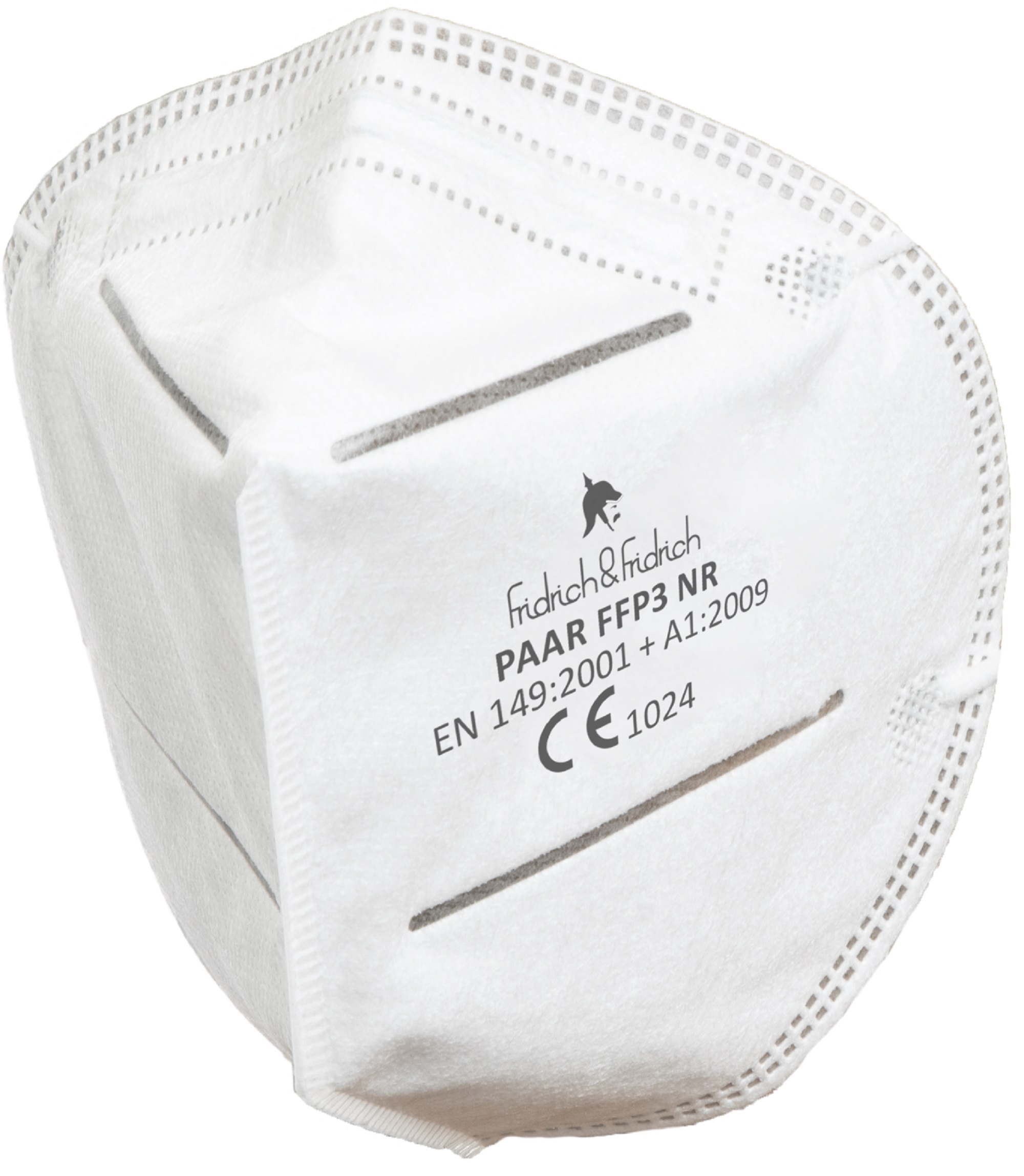 Stofmasker F&F Paar FFP3 zonder ventiel- 10 stuks