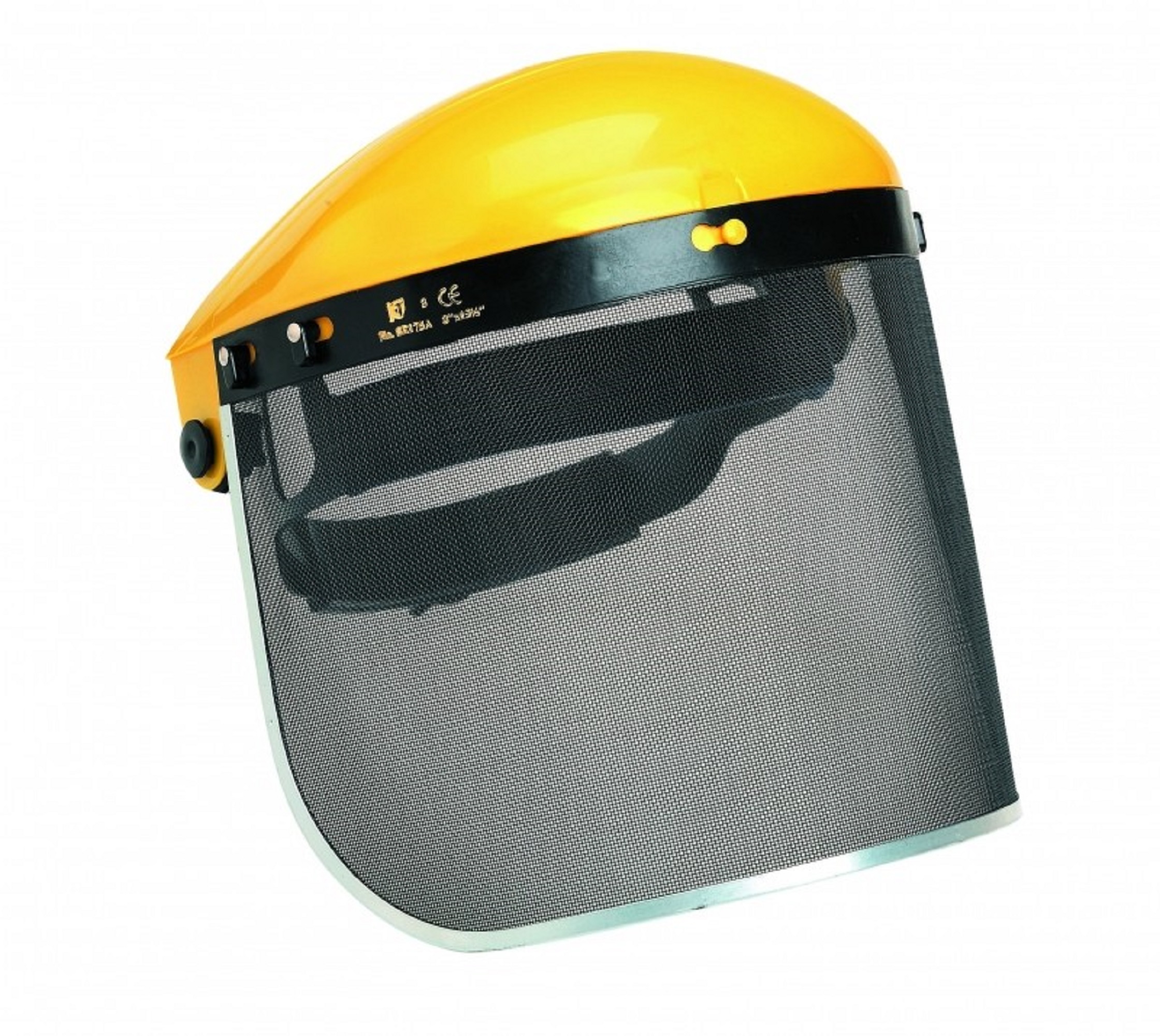 Gelaatscherm gaas met verstelbare hoofdbandhouder