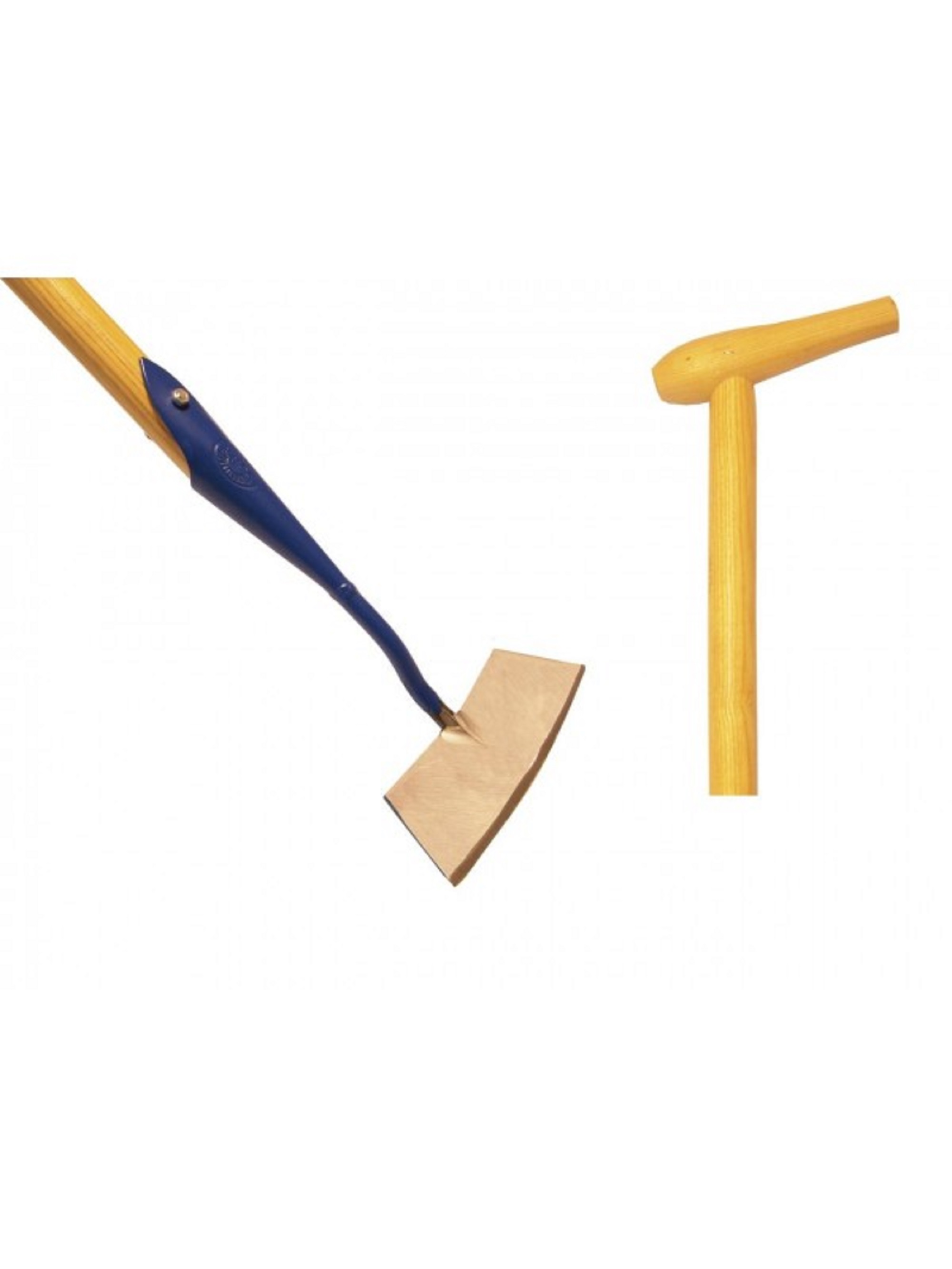 Schoffel rond 22 cm met steel de Wit