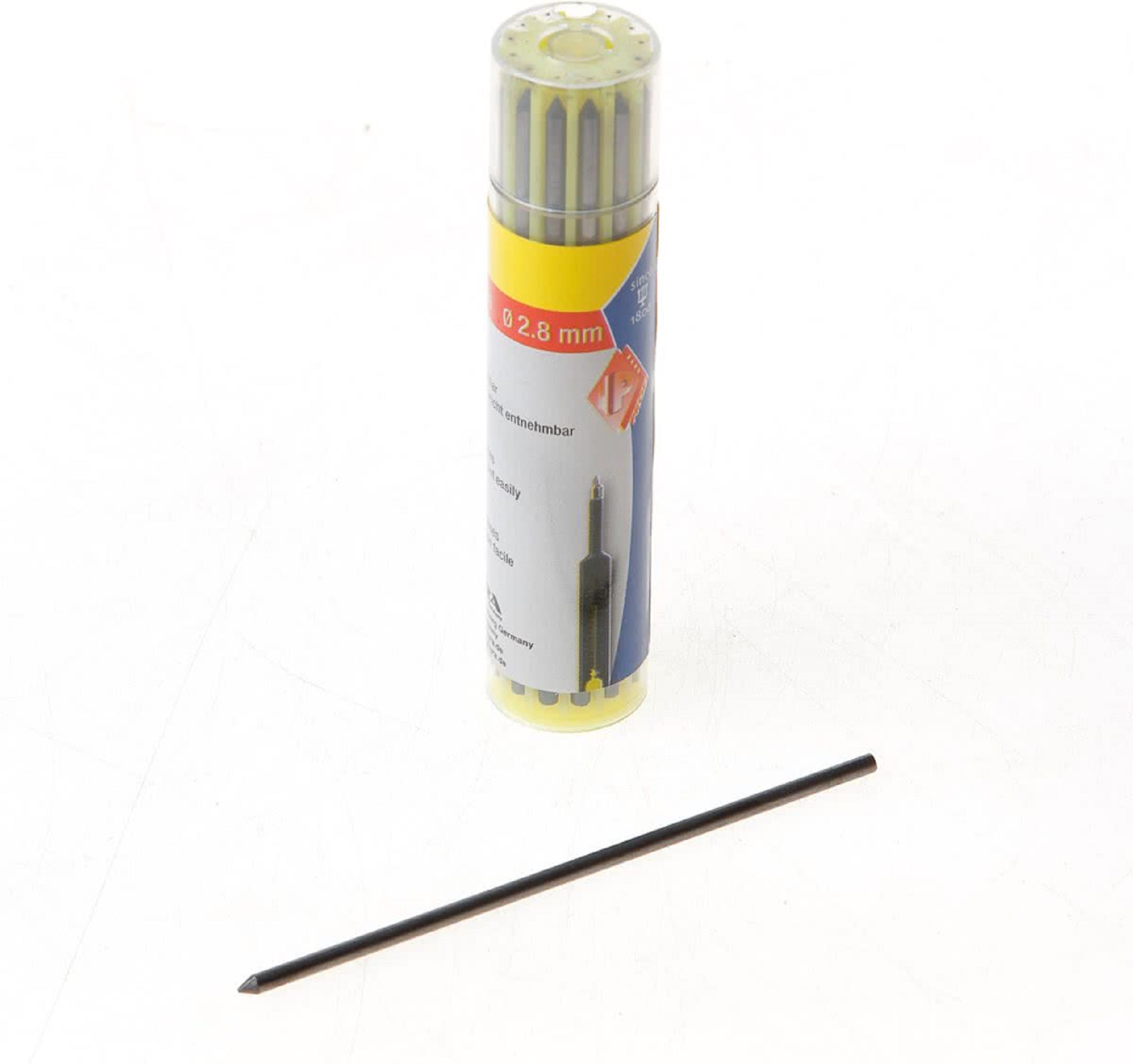 Markeerpotlood losse stiftjes zwart 12 st