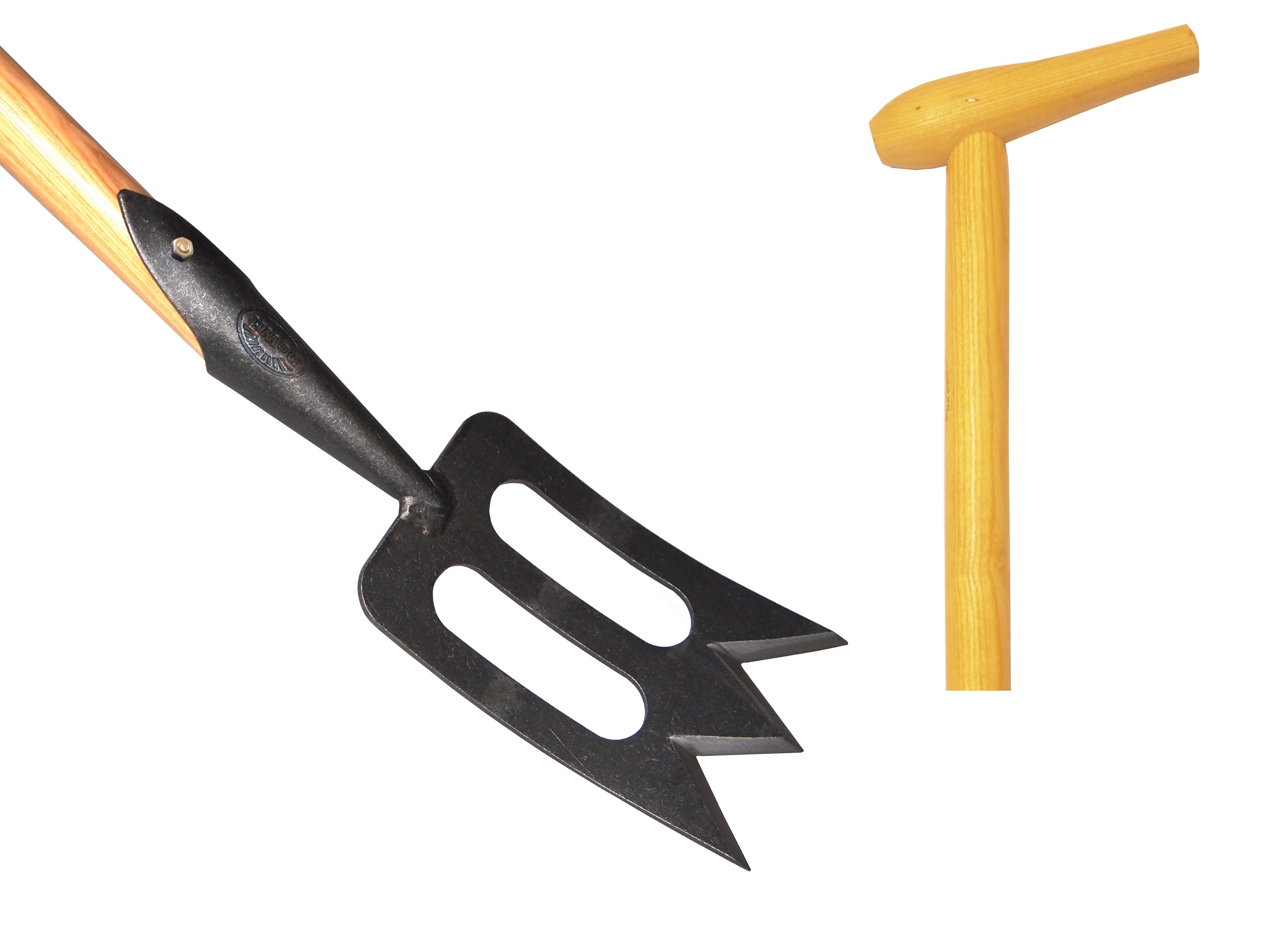 Schoffel Spork 10cm 170cm steel de Wit