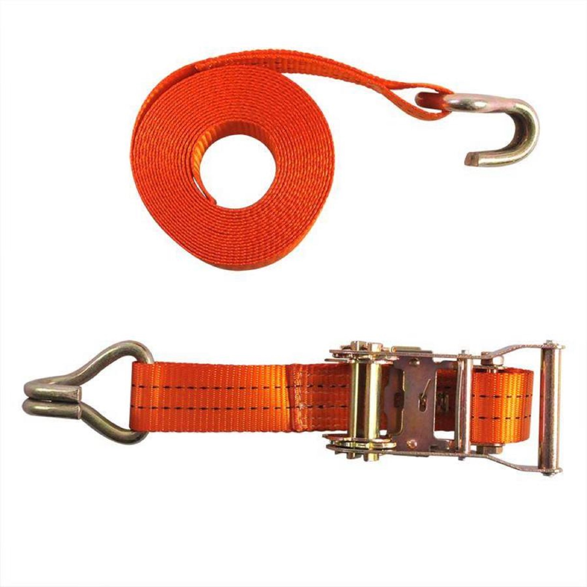 Spanband 35mm x 6 mtr compleet - 6mtr -  cap. 2.000kg